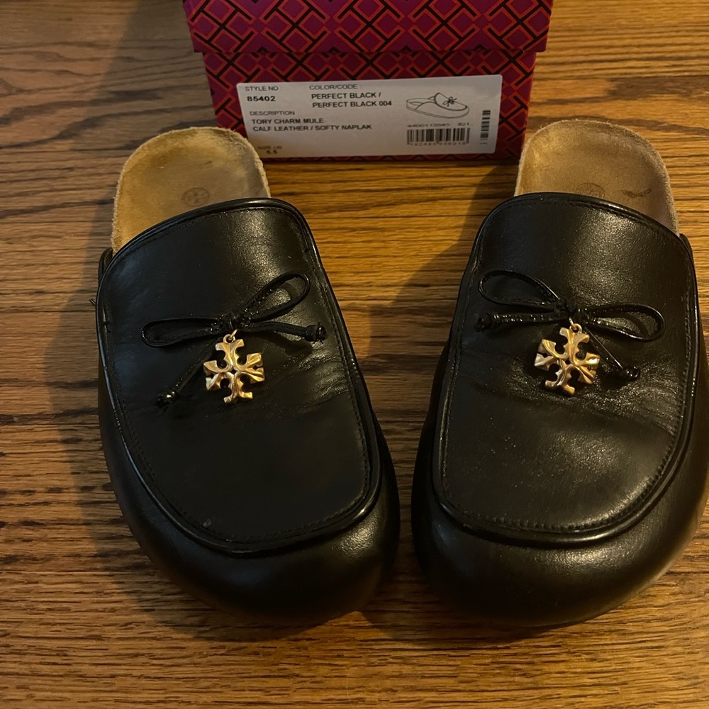 Tory Burch Charm Mule size 6.5